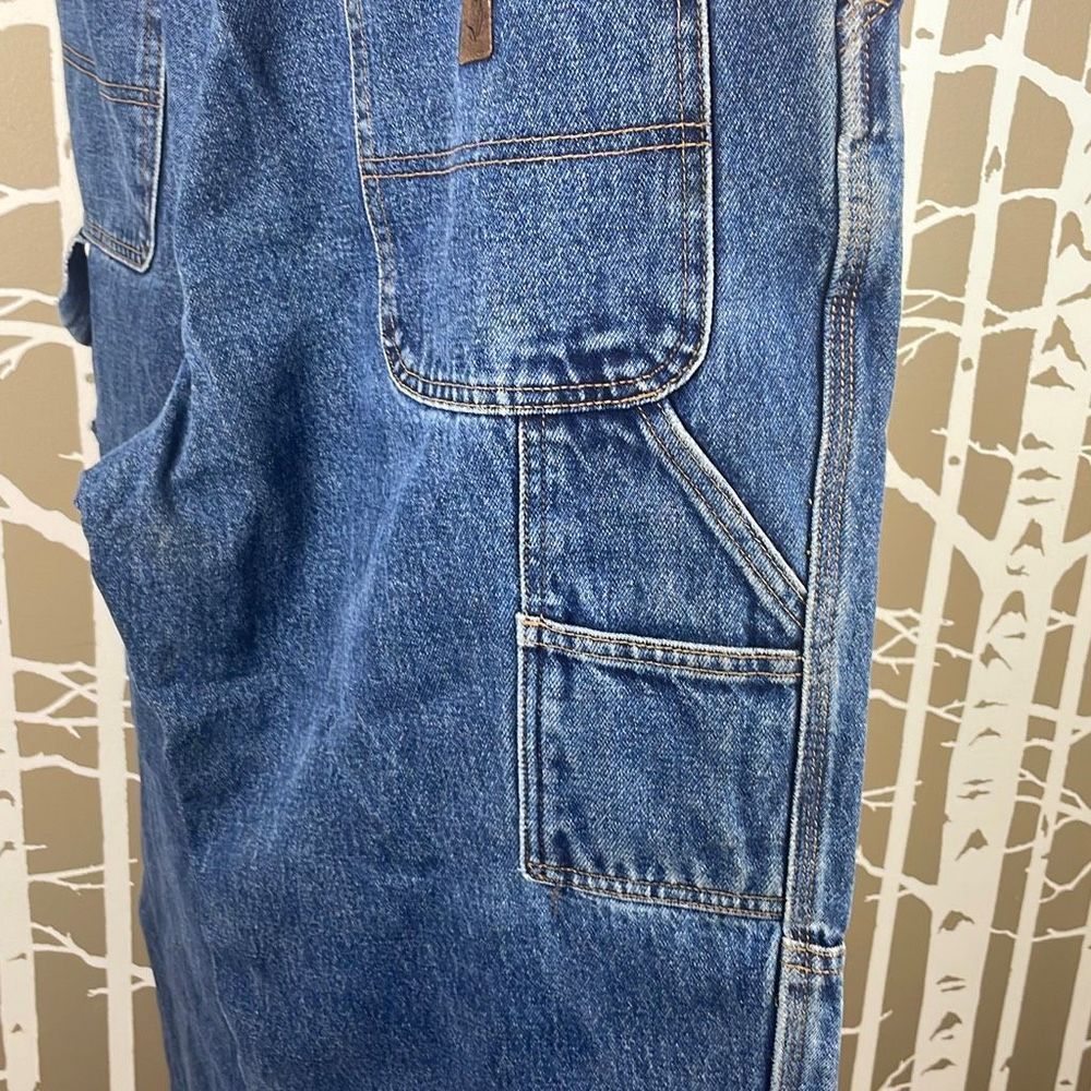 Northeast Outfitters Workwear Mens Flannel Lined Carpenter Jeans sz W38 L30 - Picture 5 of 13